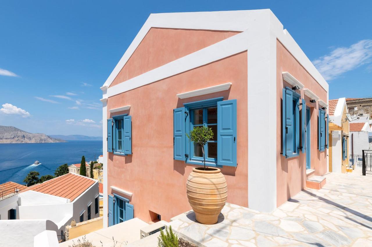 Cedrus Blue Lägenhet Symi Exteriör bild