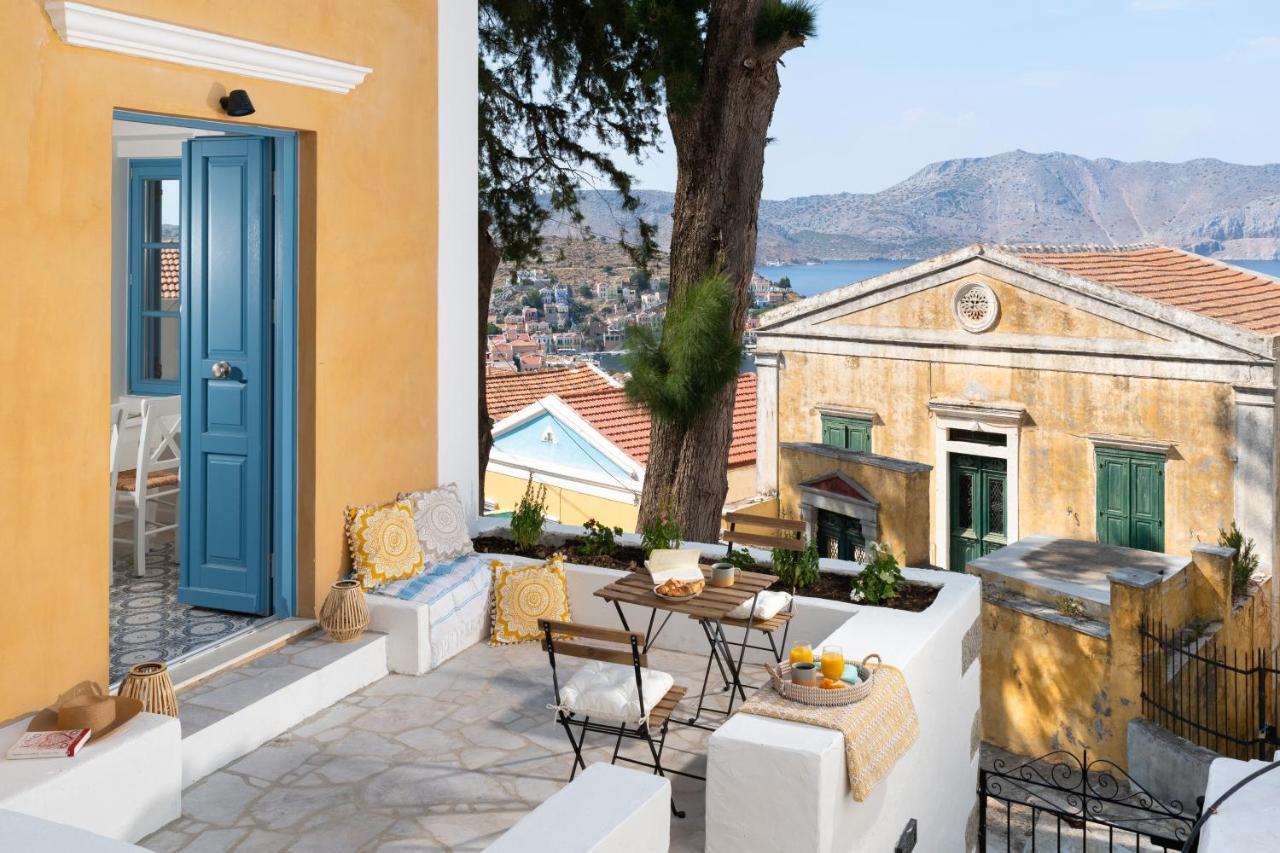 Cedrus Blue Lägenhet Symi Exteriör bild
