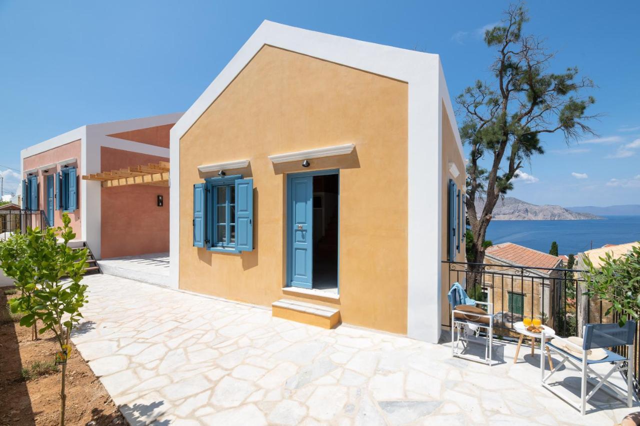 Cedrus Blue Lägenhet Symi Exteriör bild